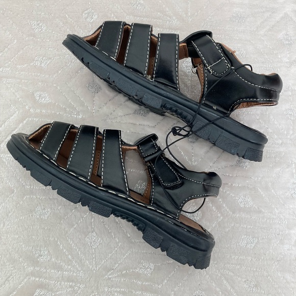 Jelly Beans Shoes Jelly Beans Black Turn Little Kids Sandal Size 1